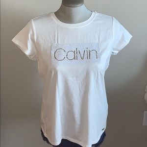 CK Sequinned Tee